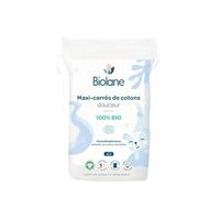 Maxi carrés de cotons bio x60 - Biolane