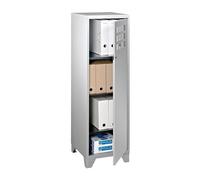 Maxi casier de bureau métal couleur gris clair