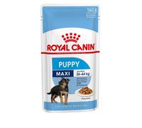Royal Canin Sachets pour chiot Maxi Puppy – Bouchées en sauce – 10 x 140 g