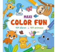 Maxi color fun : 101 animaux