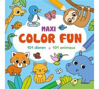 Maxi color fun : 101 animaux - Collectif - Chantecler - broché - Document jeunesse