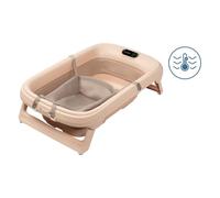 Maxi-Cosi Baignoire bébé Indigo Plus, avec thermomètre intégré et réducteur, de la naissance à 4 ans, Muted Terra