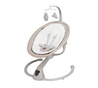 MAXI-COSI Cassia Transat Balancelle Electrique Musicale, élégant, intelligent, De la naissance à 6 mois, Classic beige Eco