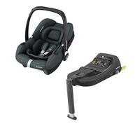 Maxi-Cosi CabrioFix i-Size + Embase, Siège Auto Bébé, 0 à 12 mois, 12 kg max., Siège Auto ISOFIX Léger (3,2 kg), Ultra-molletonné, Compatible avec les Poussettes Maxi-Cosi