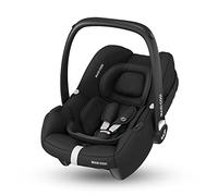 Maxi-Cosi CabrioFix i-Size, Siège Auto Bébé, 0 à 12 mois, 12 kg max., Siège Auto ISOFIX Léger (3,2 kg), Grand Canopy, Ultra-molletonné, Compatible avec les Poussettes Maxi-Cosi, Essential Black