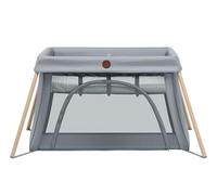 Maxi-Cosi Calao Light Lit de Voyage Super Compact & Léger CloudCore Matelas 2 Niveaux de Coucher Sac de Voyage pour Nouveau-né & Enfant (0-3 Ans) Max 15 kg Beyond Grey Eco