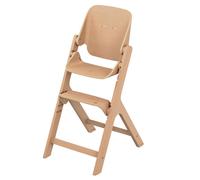 Maxi-Cosi Chaise haute bébé Nesta – Évolutive, dossier inclinable, Naissance-99 ans – Bois naturel