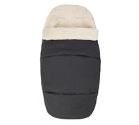 Maxi-Cosi Chancelière 2-en-1 pour Poussette, Chancelière Hiver avec Doublure Polaire, Essential Black (noir)
