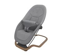 Maxi-Cosi Dove, Transat Bebe, 0-3 ans, 0-15 kg, Transat Bébé Léger, Pliable, Portable, Balancement naturel, 3 Positions d'Inclinaison, Tissus 100% Recycles Eco Care, Elegance Graphite