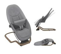 Maxi-Cosi Dove, Transat Bebe, 0-3 ans, 0-15 kg, Transat Bébé Léger, Pliable, Portable, Balancement naturel, 3 Positions d'Inclinaison, Tissus 100% Recycles Eco Care, Elegance Graphite