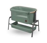 Maxi-Cosi Iora berceau cododo , lit cododo bébé pliable, 0-6 mois, 9 kg max, 4 inclinaisons et 5 hauteurs, système coulissant, matelas confort, grand panier, facile à transporter, Beyond Green