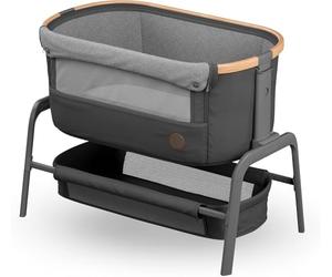 Maxi-Cosi Iora Berceau Cododo, Lit Cododo Bebe Pliable, 0-6 Mois, 9 kg Max, 4 Inclinaisons et 5 Hauteurs, Système Coulissant, Matelas Confort, Grand Panier, Facile à Transporter, Essential Graphite