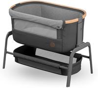 Maxi-Cosi Iora Lit Cododo Bebe Pliable, 0-9 kg, Essential Graphite | Berceau Cododo, 0-6 Mois, 4 Inclinaisons, 5 Hauteurs, Système Coulissant, Matelas Confort, Grand Panier, Facile à Transporter