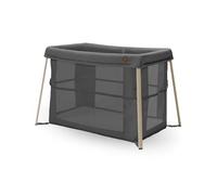 Maxi-Cosi Iris 2 en 1 Lit de Voyage pour Bébé, 0 - 3 ans, jusqu’à 15 kg, Lit de Voyage Compact, 2 Niveaux de Couchage, Pliable et Léger, Matelas en Mousse épais, Sac de Voyage, Beyond Graphite