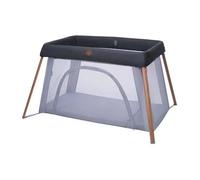 Maxi-Cosi Iris2, Lit Parapluie Bébé avec Matelas 2 en 1, 0-3 ans, 0-15 kg, Lit de Voyage Bébé, 2 Niveaux de Couchage, Fenêtre D'accès Latérale, Pliable & Léger, Matelas Extensible, Essential Graphite
