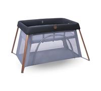 Maxi-COSI Iris2, Lit Parapluie Bébé avec Matelas 2 en 1, 0-3 Ans, 0-15 kg, Lit de Voyage Bébé, 2 Niveaux de Couchage, Fenêtre D'accès Latérale, Pliable & Léger, Matelas Extensible, Essential Graphite