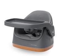 Maxi-Cosi Jay 2 en 1, Rehausseur Chaise Enfant, 6 mois - 3 ans, 9-15 kg, Rehausseur Chaise Bébé Portable, Tablette Réglable, Facile à Nettoyer, Design Compact, Spacieux, Elegance Graphite