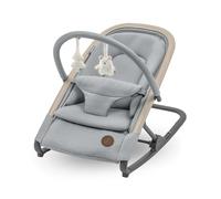 Maxi-Cosi Kori Chaise Transat Bebe 2-en-1 avec Arche à Jouets, 0-2 Ans, jusqu'à 15 kg, Baby Bouncer, 3 Positions d'Inclinaison, Léger & Compact, Harnais Facile à Installer, Eco Care, Beyond Grey