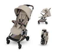 Maxi Cosi Lara Select Poussette Canne, 0-4 Ans (0-22 kg), Edition Beige | Poussette Ultra Compacte et Légère (7 kg), 4 Positions D’inclinaison Dont une Allongée, Pliage Automatique, Panier 5 kg