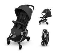 Maxi Cosi Lara Select Poussette Canne, 0-4 Ans (0-22 kg), Edition Black | Poussette Ultra Compacte et Légère (7 kg), 4 Positions D’inclinaison Dont une Allongée, Pliage Automatique, Panier 5 kg