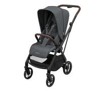 Maxi-Cosi Leona² Poussette ultra compacte, légère, Pliage d’une seule main, Assise réversible, Dossier ajustable, 3 positions d'inclinaison, Inclinable À Plat, 0-4 ans, 0-22 kg, Twilly Graphite