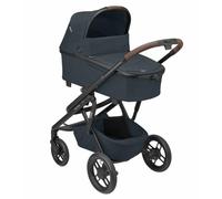Maxi-Cosi Lila XP Plus - Poussette tout terrain dès la naissance, 0 à 4 ans, y compris une cabine de bébé spacieuse avec matelas rembourré supplémentaire et fonction relax, Essential Graphite