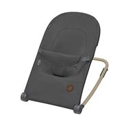 Maxi-Cosi Loa Baby Chaise à bascule pliable ultra compacte et légère 2 positions d'inclinaison avec tissus 100% recyclés 0-9 kg 0-9 kg Au-delà du graphite