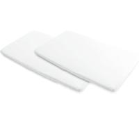 Maxi-Cosi Lot de 2 Draps Housse Lit Parapluie Bébé Merlin, Blanc