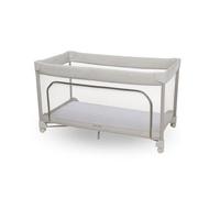 MAXI-COSI Merlin Lit bébé, Lit parapluie, Pliage à une main en une seconde, 4 roues, accès lateral, 0-4 ans(18kg), Elegance beige