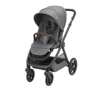 Maxi-Cosi Oxford, Poussette, 0-4 ans, 0-22 kg, Pliage compact, Suspension douce, Assise spacieuse, 3 positions d'inclinaison, Panier de rangement de 10 kg, Select Grey