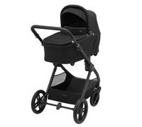 MAXI-COSI poussette Duo Oxford Plus, avec nacelle bébé Sense, de la naissance à 4 ans (22kg), Twillic Black