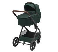MAXI-COSI poussette Duo Oxford Plus, avec nacelle bébé Sense, de la naissance à 4 ans (22kg), Twillic Green