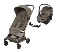 MAXI COSI - Poussette Duo Fame Cabin + Siège auto Coral Slide Pro Oak Truffle