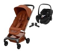 MAXI COSI - Poussette Duo Fame Cabin + Siège auto Pebble 360 Pro 2 Copper Terra