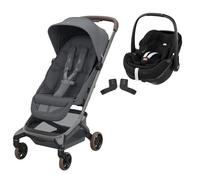 MAXI COSI - Poussette Duo Fame Cabin + Siège auto Pebble 360 Pro 2 Moon Graphite