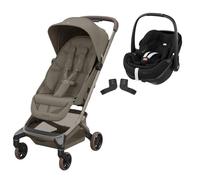 MAXI COSI - Poussette Duo Fame Cabin + Siège auto Pebble 360 Pro 2 Oak Truffle