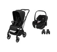 MAXI COSI - Poussette Duo Leona 2 Pebble 360 Pro 2 Twillic Black Maxi Cosi