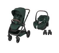 MAXI COSI - Poussette Duo Oxford Pebble 360 Pro 2 Twillic Green Maxi Cosi