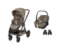 MAXI COSI - Poussette Duo Oxford Pebble 360 Pro 2 Twillic Truffle Maxi Cosi