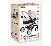 Smoby - Maxi-COSI - Poussette et Landau Beige - pour Poupons Jusqu'à 42 cms - A Partir de 3 Ans - Fabrication Espagnole