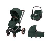 MAXI COSI - Poussette Trio Fame + Pebble 360 Pro2 + Nacelle Twillic Green