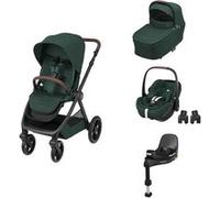 MAXI COSI - Poussette Trio Oxford Pebble 360 Pro2 Nacelle Sense Twillic Green Base 360 Pro Twillic Green G