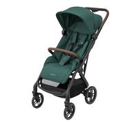Maxi-Cosi Soho Poussette ultra-compacte, 0-4 ans, 0-22 kg, Pliage automatique d’une seule main, Siège spacieux, 3 positions d'inclinaison, Position allongée, housse amovible, Essential Green