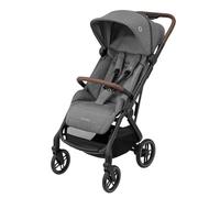 Maxi-Cosi Soho Poussette ultra-compacte, 0-4 ans, 0-22 kg, Pliage automatique d’une seule main, Siège spacieux, 3 positions d'inclinaison, Position allongée, housse amovible, Select Grey