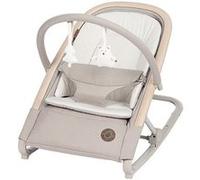 Maxi-Cosi Kori chaise transat bebe et siège 2-en-1 avec arche à jouets, 0-2 ans, jusqu'à 15 kg, baby bouncer, transat nouveau-né, 3 positions d'inclinaison, harnais facile à installer, Classic Beige