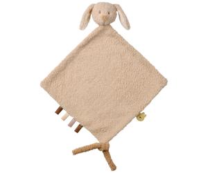 Maxi doudou attache sucette Teddy Lapin Beige