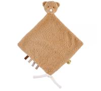 Maxi doudou ours bouclette caramel