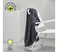 Maxi drap de bain - TODAY - 90 x 150 cm - Coton - Organic Fusain