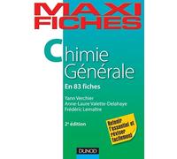 Maxi fiches de Chimie générale - 2e édition - 83 fiches: 83 fiches