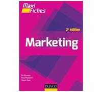 Maxi fiches - Marketing 2nde édition - Eva Delacroix - Dunod - broché - Etude